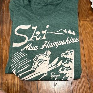Green Ski New Hampshire Graphic Tee